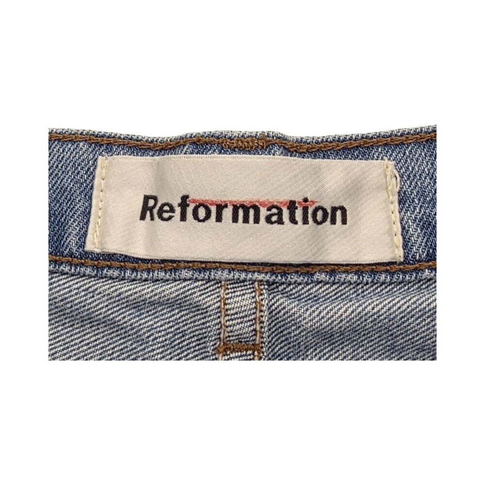 Women's - Reformation Julia High Cigarette Jeans, Size 27 - Picture 6 of 11
